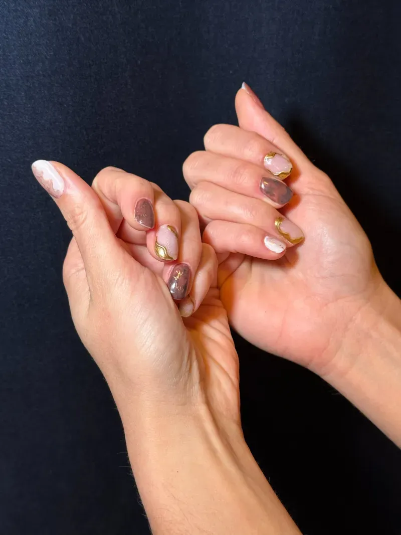 design or extension nails example #4