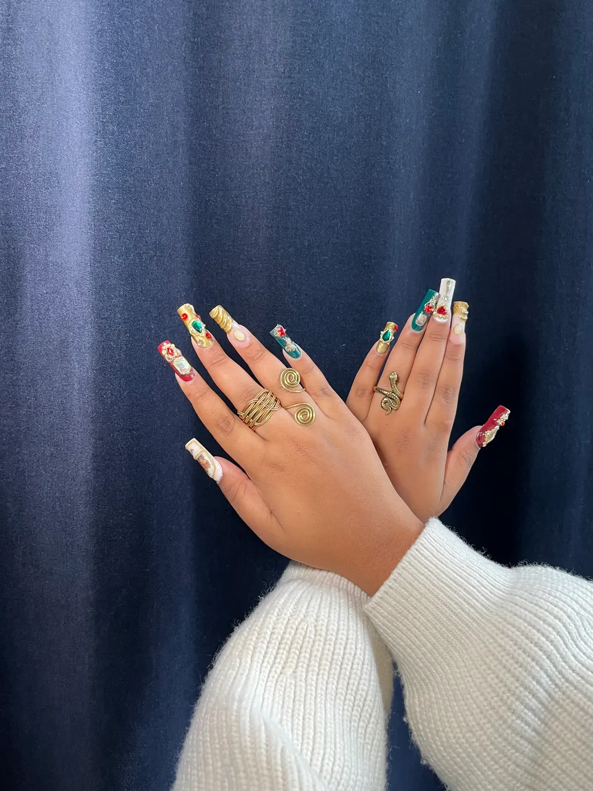 design+extension nails example #12